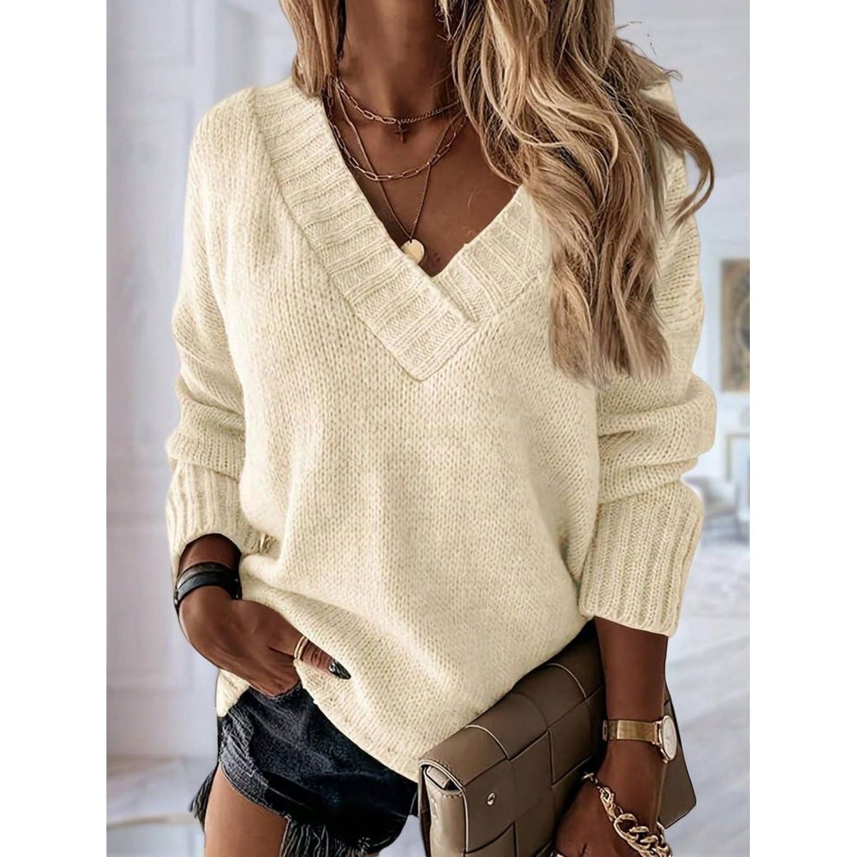 Clara | V neck Sweater