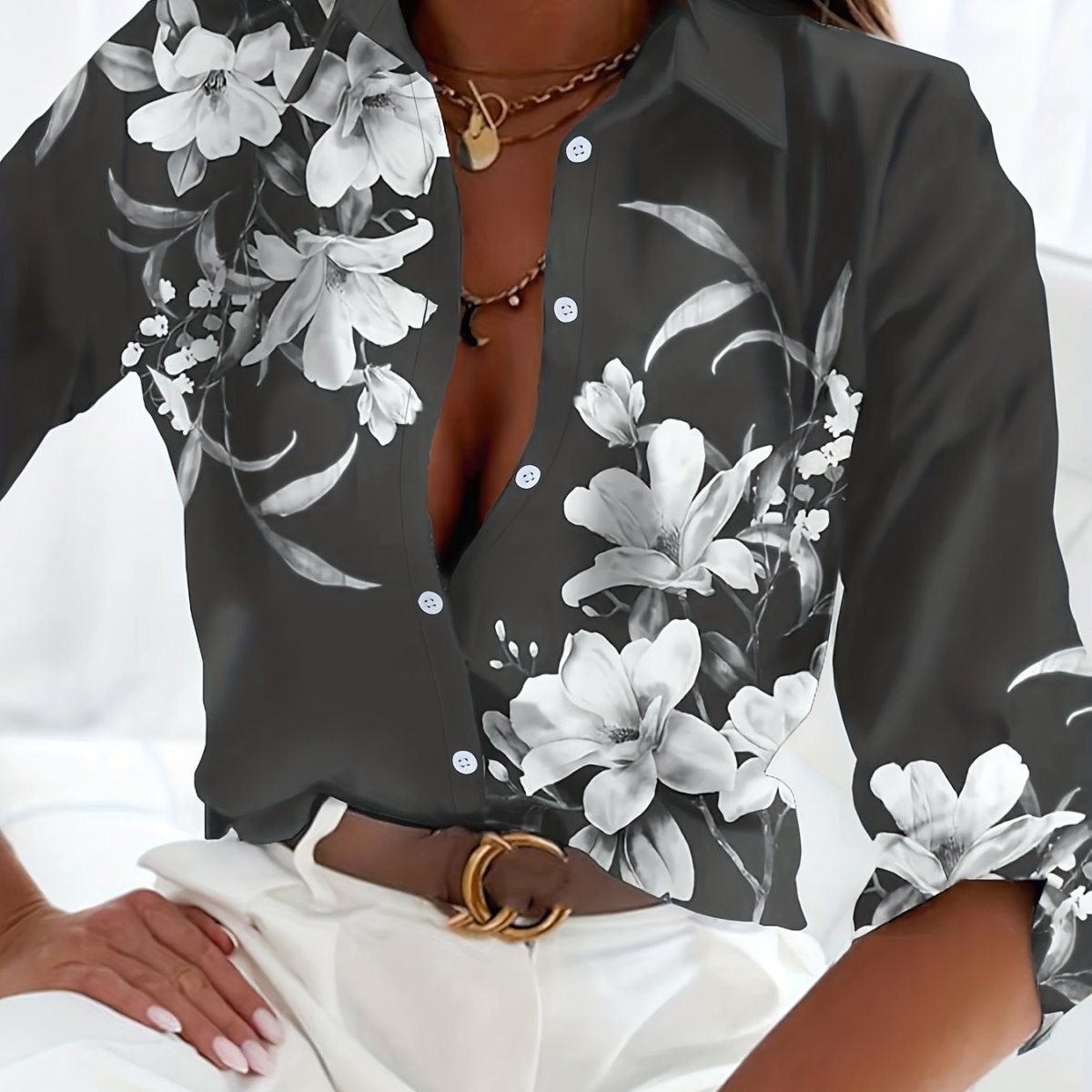 Kim | Flower polo