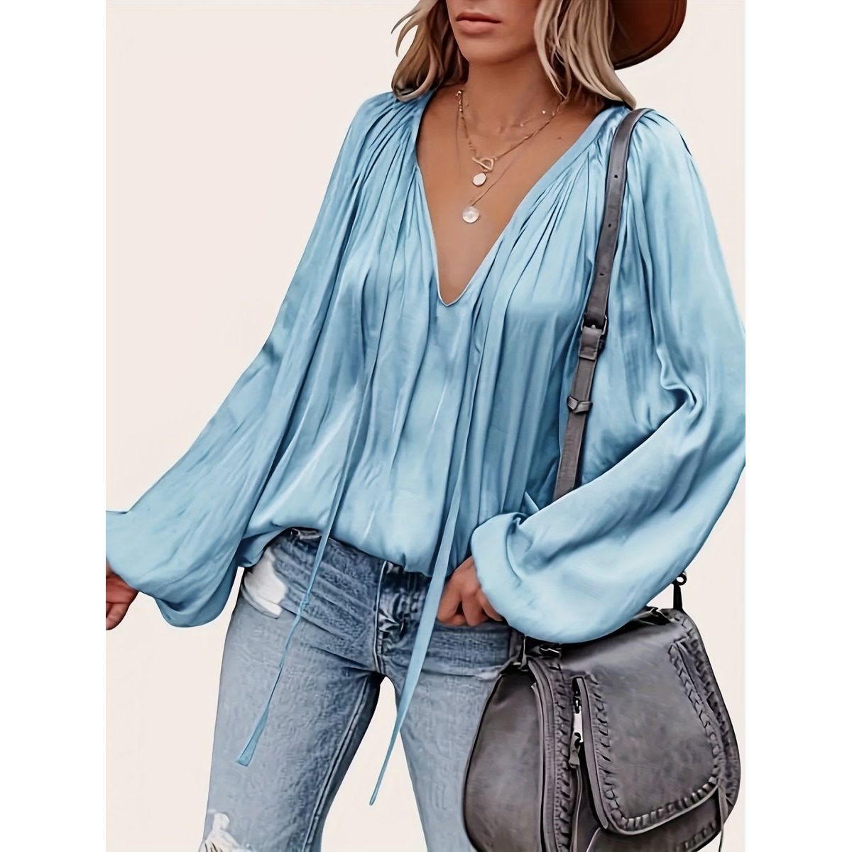 Nadya | V neck blouse