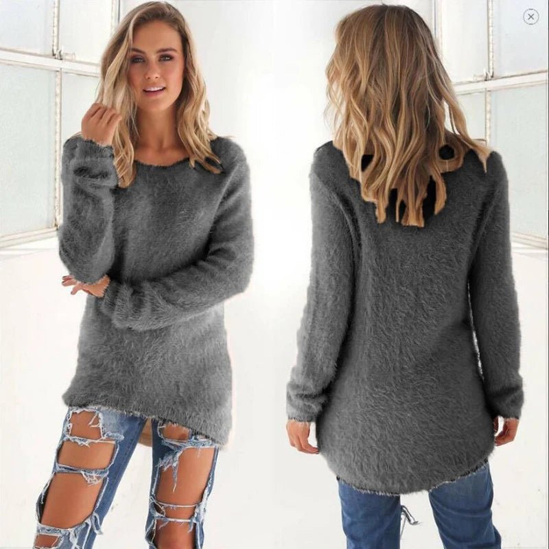 Milana| O-neck knitted sweater