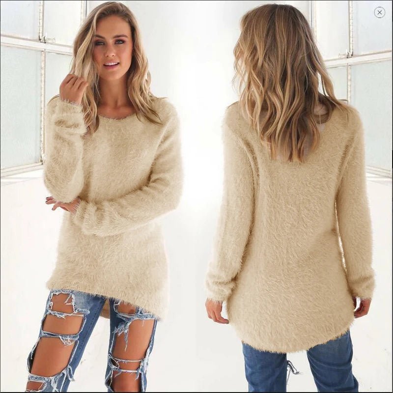 Milana| O-neck knitted sweater