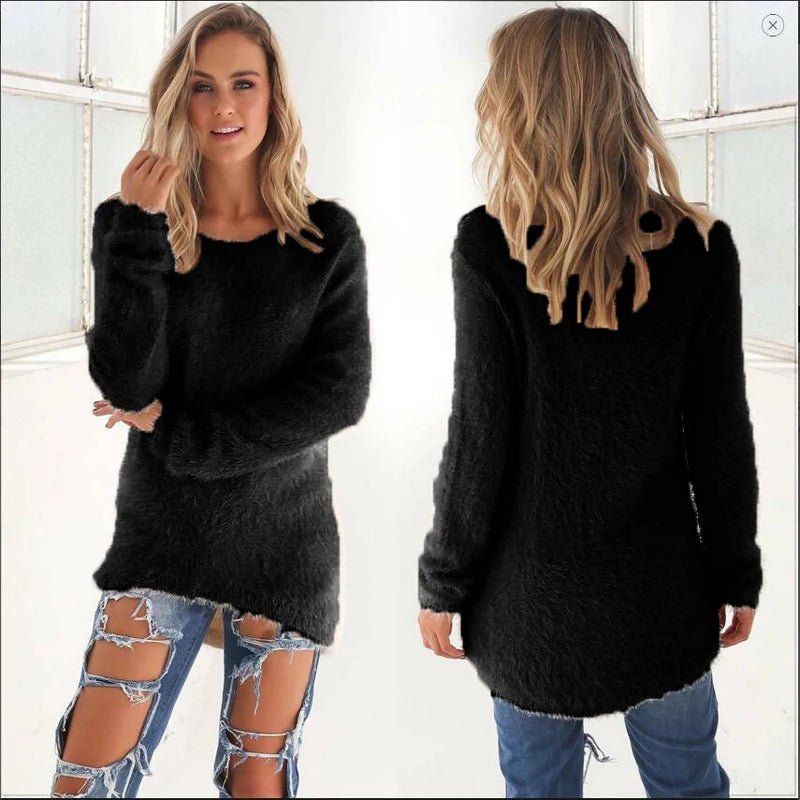 Milana| O-neck knitted sweater