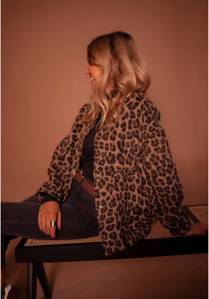 LEONA™ | Leopard Bomberjacket