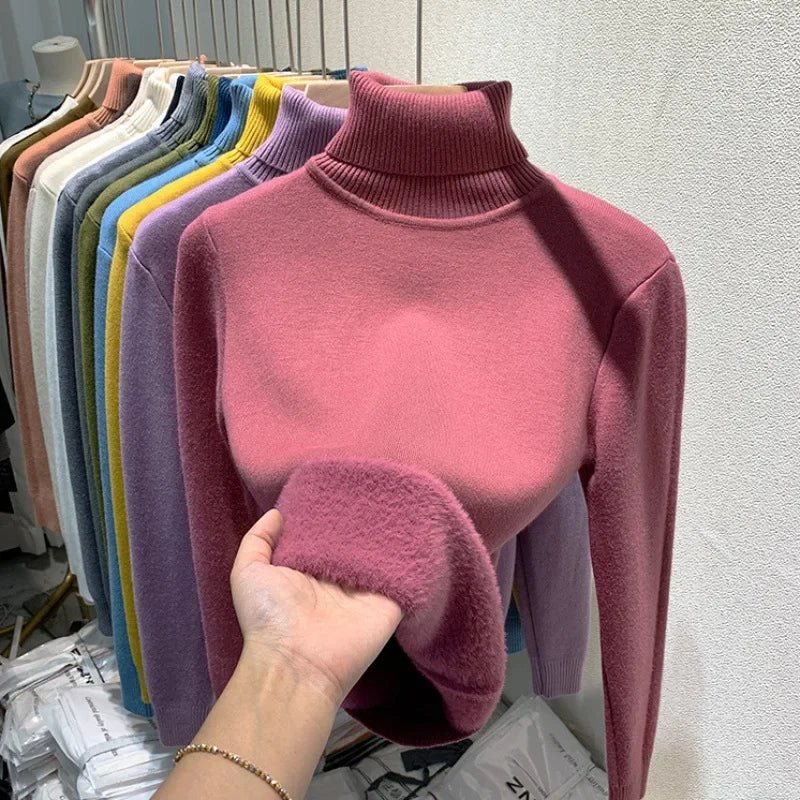 Rose | Elegant turtle neck